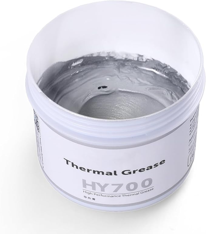 HY500-100g CPU Thermal Heatsink Grease Paste Compound Thermal Conductivity: >1.93W/m-k Carbon Based High Performance for CPU PC GPU -100 Grams