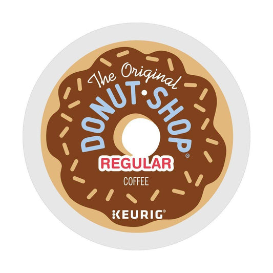 Original Donut Shop Medium Roast Coffee K-Cup Pods - Full-Bodied, Bold Flavor | Single Serve