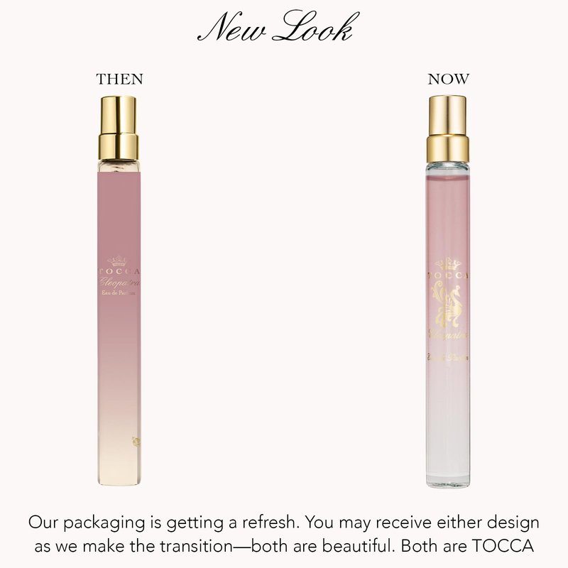 Tocca Cleopatra Women's Perfume Travel Spray, 0.34 oz (10 ml) - Warm Floral, Grapefruit, Jasmine, Vanilla Musk