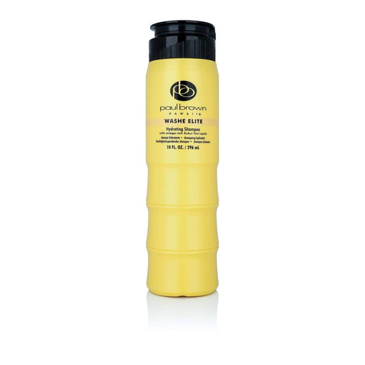 Paul Brown Hawaii Washe Elite Shampoo | Hydrate & Treat Damaged Hair | Moisturizing Hair Product, Safe for Color-Treated Hair, Antioxidant-Rich Kukui Nut Oil (10 oz.)