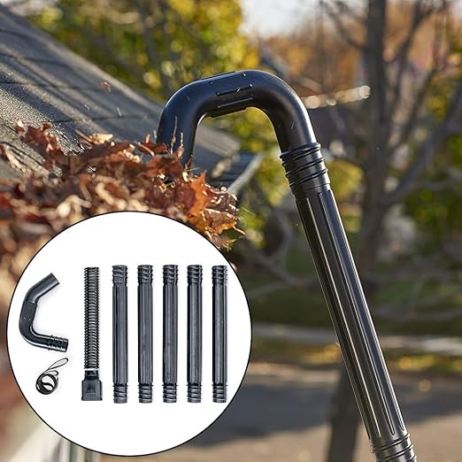 Effortless Roof Gutter Cleaning Tool - 51667 Systems Multiple Attachments Ground Use Safety