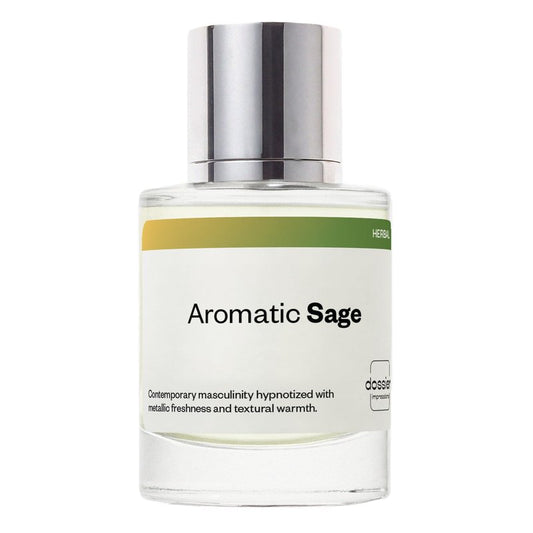 Dossier - Aromatic Sage - Eau de Parfum - Inspired by Born in Roma Uomo - Long-Lasting Fragrance - Masculine - 1.7 fl oz (50ml)