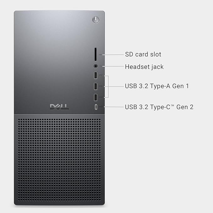 Dell Tower Plus EBT2250 Desktop Computer - Series 2 Intel Core Ultra 9 285 24-Core Processor up to 5.6 GHz, 64GB DDR5 RAM, 8TB NVMe SSD, NVIDIA GeForce RTX 4060 8GB GDDR6, Windows 11 Pro, Graphite