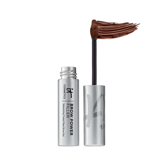 IT Cosmetics Brow Power Filler, Universal Auburn - Volumizing Tinted Fiber Brow Gel - Instantly Fills, Shapes & Sets Your Brows - Waterproof Formula Lasts Up To 16 Hours - 0.14 fl oz