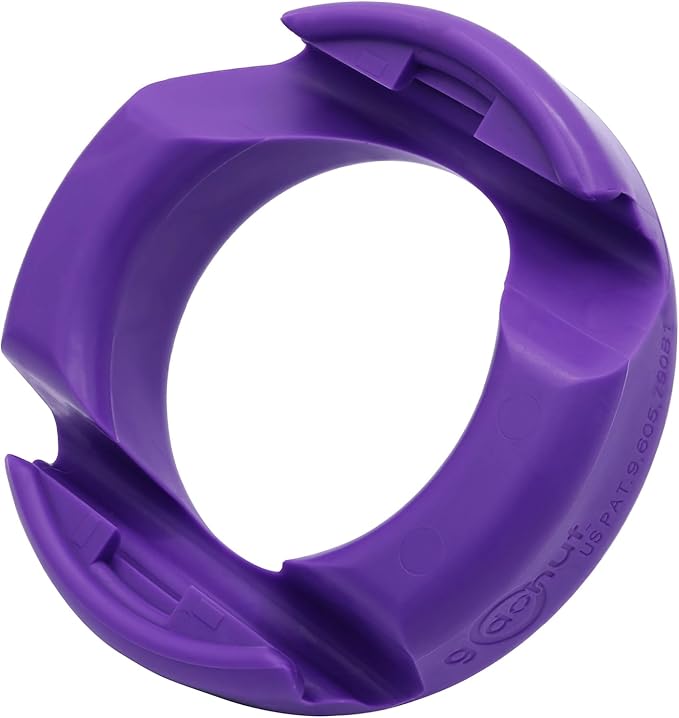 GoDonut Original – Smartphone and Tablet Stand – Compatible with Devices UP to 0.5" Thick Including Protective Cases - for use at Work, at Home, Travel and on-the-go - Purple