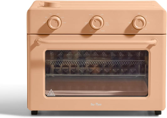Our Place Large Wonder Oven - 6-in-1 Stainless Steel Air Fryer Toaster Oven Combo | 31.7 QT Capacity - Toast, Roast, Bake, Reheat, Broil & Steam | Spice