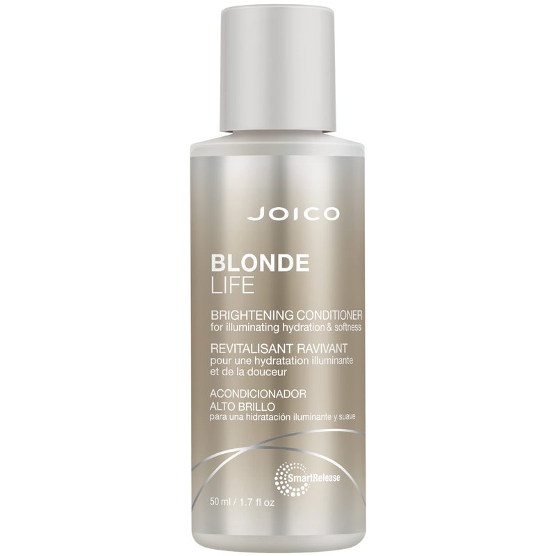 Joico Blonde Life Brightening Conditioner | For Blonde Hair | Illuminate Hydration & Softness | Add Softness & Smoothness | Sulfate Free | With Monoi & Tamanu Oil | 1.7 Fl Oz