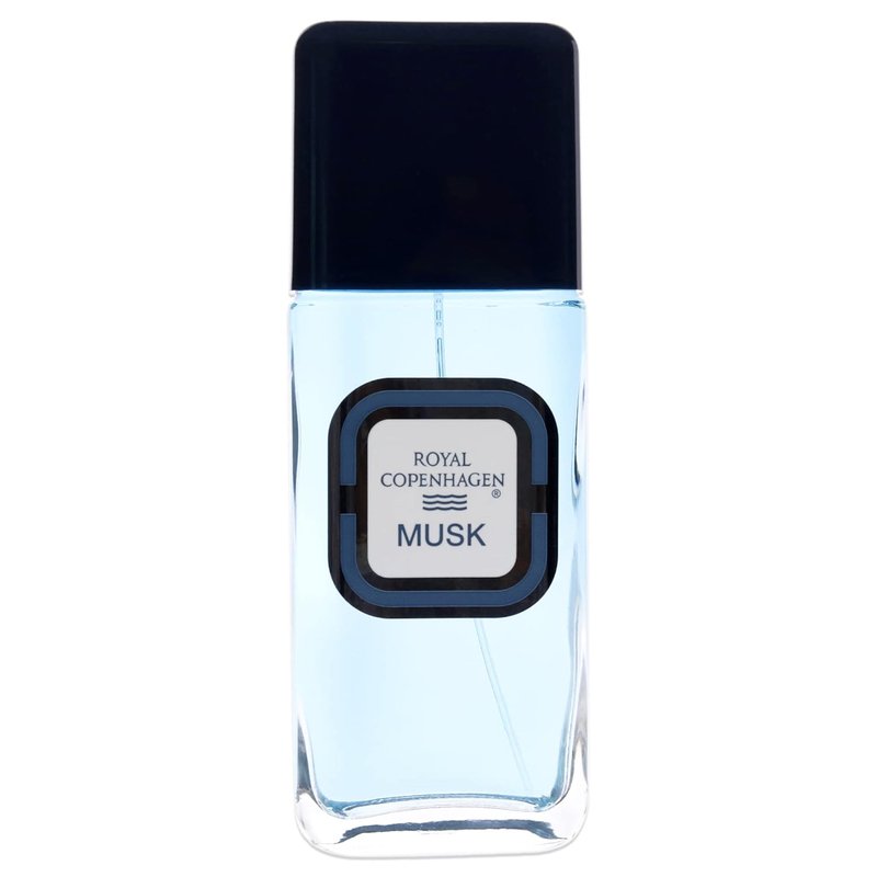Royal Copenhagen Musk Cologne Spray for Men - 3.4 Oz, Multicolor Fragrance