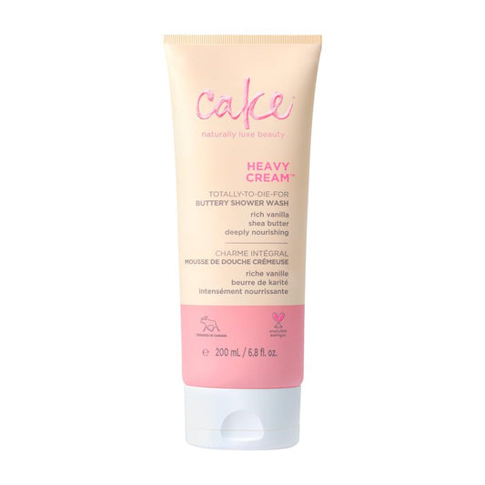 Cake Beauty Heavy Cream Buttery Shower Wash (Froth), 7 Ounce