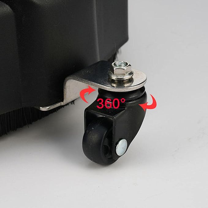Pressure Washer Driveway Cleaner Attachment, Wheeled Rotary Surface Cleaner, Heavy Duty Flat Surface Cleaner