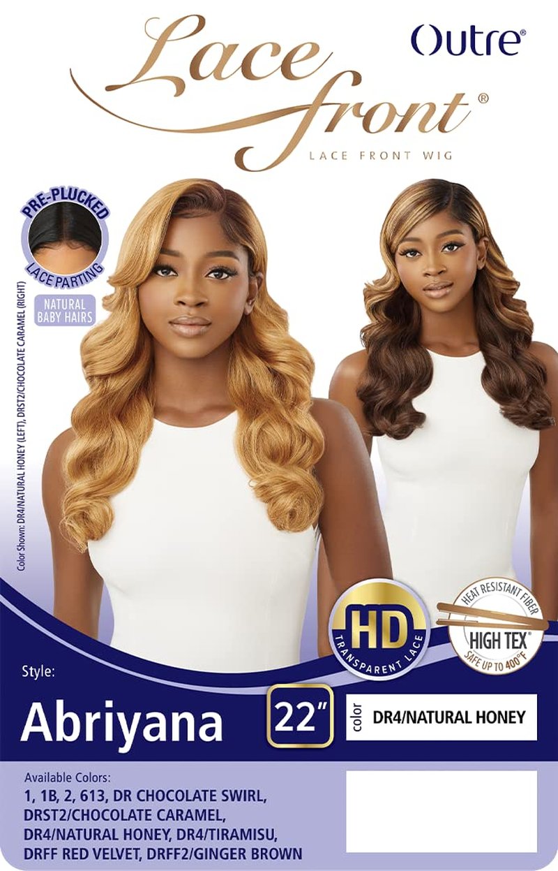 Outre Lace Front Wig - Abriyana in DRFF Red Velvet | Premium Quality Hairpiece