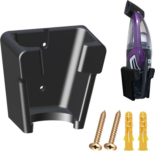 Bissell Wall Mount Vacuum Holder - Space-Saving Docking Station for Pet Hair Eraser Models 2390, 2390A, 2284W, 23903 & Auto-Mate