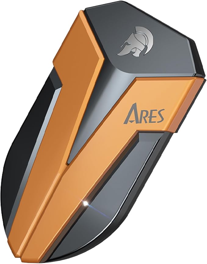 DATO 1TB External SSD, ARES Amber Shield Portable SSD w/LED, Up to 1600/1500 MB/s, OTG-Supported, IP67 Waterproof USB 3.2 Gen 2x2 Type C Rugged External Solid State Drive