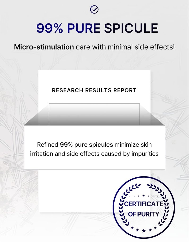 Ultimate Rejuvenation Spicule Serum – Korean Skincare PDRN Serum for Anti-Wrinkle, Pore Care & Skin Renewal – Dermatologist-Tested, Brightening Ampoule for Radiant, Smooth Skin – 50ml
