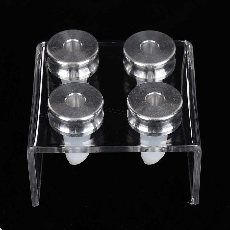 DIY Lipstick Mold - 9mm Silicone Lipstick Filling Tube for Handmade Lip Balm | 4 Holes Design