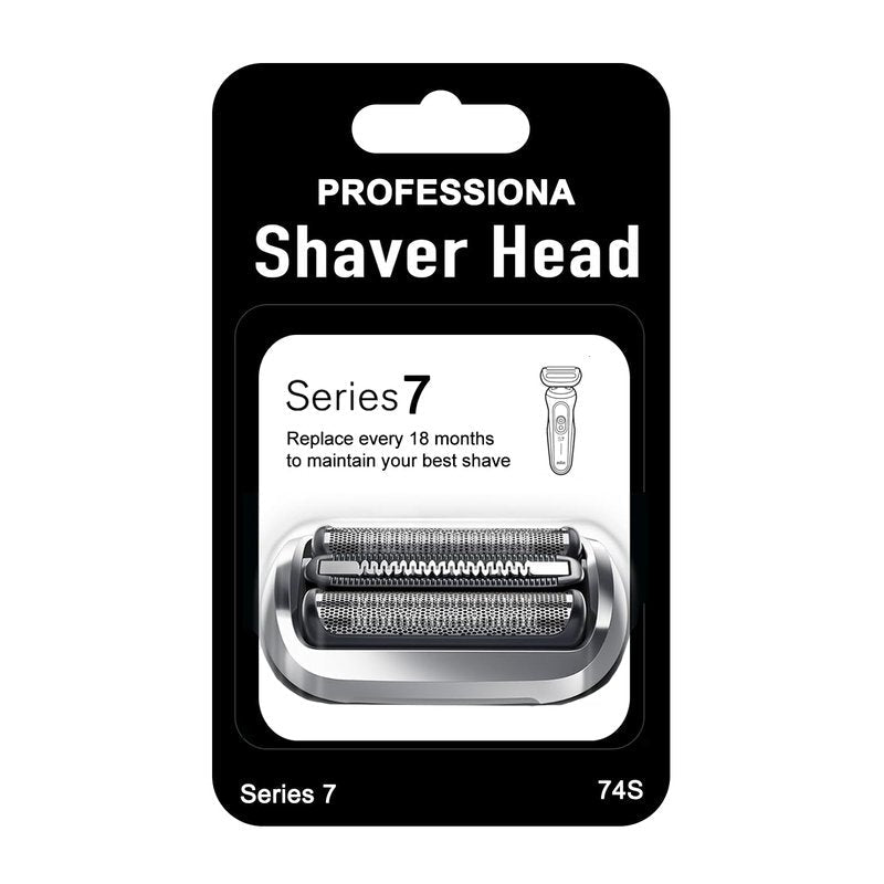 2PAKCS 74S Series 7 Electric Replacement Shaver Head Accessories Series 7 Electric Shaver blade Compatible with Braun Series 7 7120s, 7125s, 7127cs, 7171cc, 7175cc, 7185cc and 7189cc