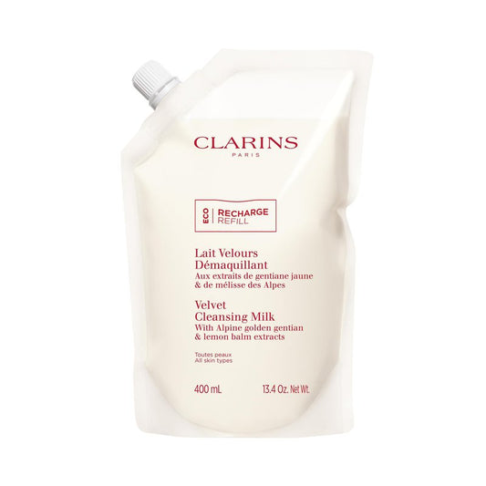Clarins Velvet Cleansing Milk | Award-Winning | Cleanses, Hydrates and Balances Skin's Microbiota | Dermatologist Tested | Ophthalmologist Tested | Colorant-Free | All Skin Types