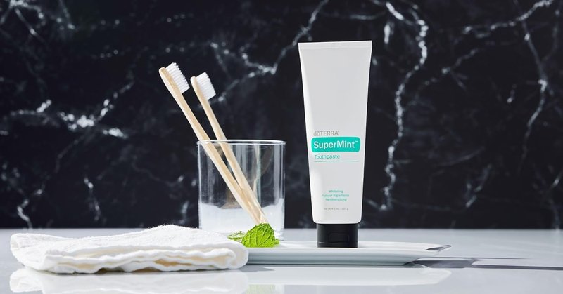 doTERRA SuperMint Toothpaste - Natural Whitening Formula | 125g Tube