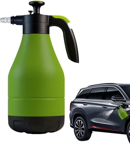 Car Foam Sprayer, High Pressure Cordless Washer, 2 Mode Spray Bottle with Adjustable Nozzle, Metal Cleaning Tool with Secure Grip, Auto Accessory Trail Style, Supplies for RV Garden Driveway Snow