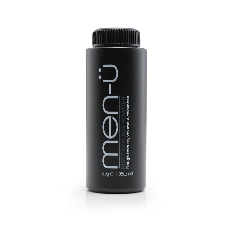 men-ü MATT STYLING POWDER 30G - Rough texture, volume & thickness. Creates a matt finish with flexi-hold