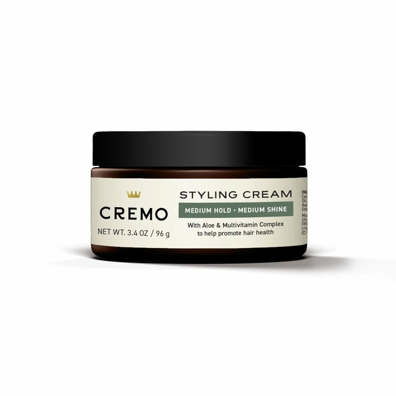 Cremo Hair Styling Cream, Premium Barber Grade Hair Products, 3.4 Oz