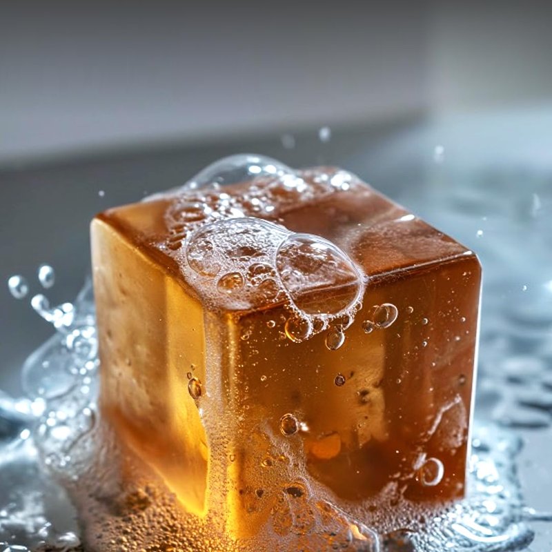 Alaskacube Deo Wood Shower Bath Soap Bar Luxurious Sandalwood Woody Scent Eliminates Body Odor Long Lasting Rich Foam | Body Wash, Shampoo, Deodorant for Men Women Luxury Perfumed Perfect for Gift