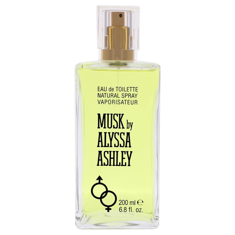 Alyssa Ashley Musk - Perfume for Men and Women with Citrus and Sicilian Bergamot - Long Lasting - Womens Fragrances - 6.8 oz EDT Spray