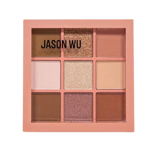 Jason Wu Flora 9 Eye Shadow Pallete - 9 Pigmented, Buildable, Blendable Color Pallete - 0.19 Oz - 01 Matte Agave