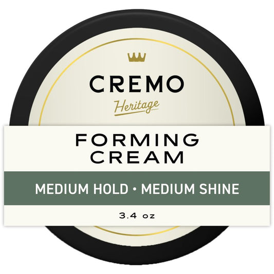 Cremo Hair Styling Cream, Premium Barber Grade Hair Products, 3.4 Oz