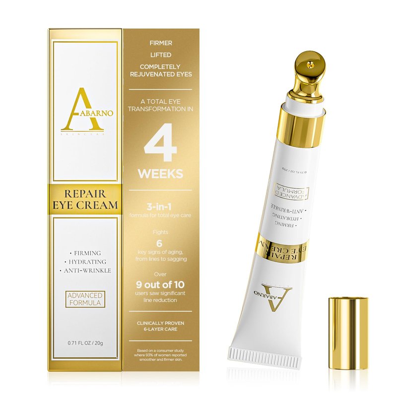 abarno Neck Cream - Retinol & Collagen Neck Firming Cream for Wrinkles, Moisturizing and Anti-Aging, Perfect for Neck & Décolleté Skin Care - 1.7 fl.oz