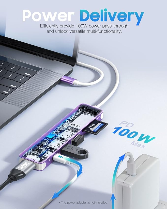 Hiearcool USB C Adapter