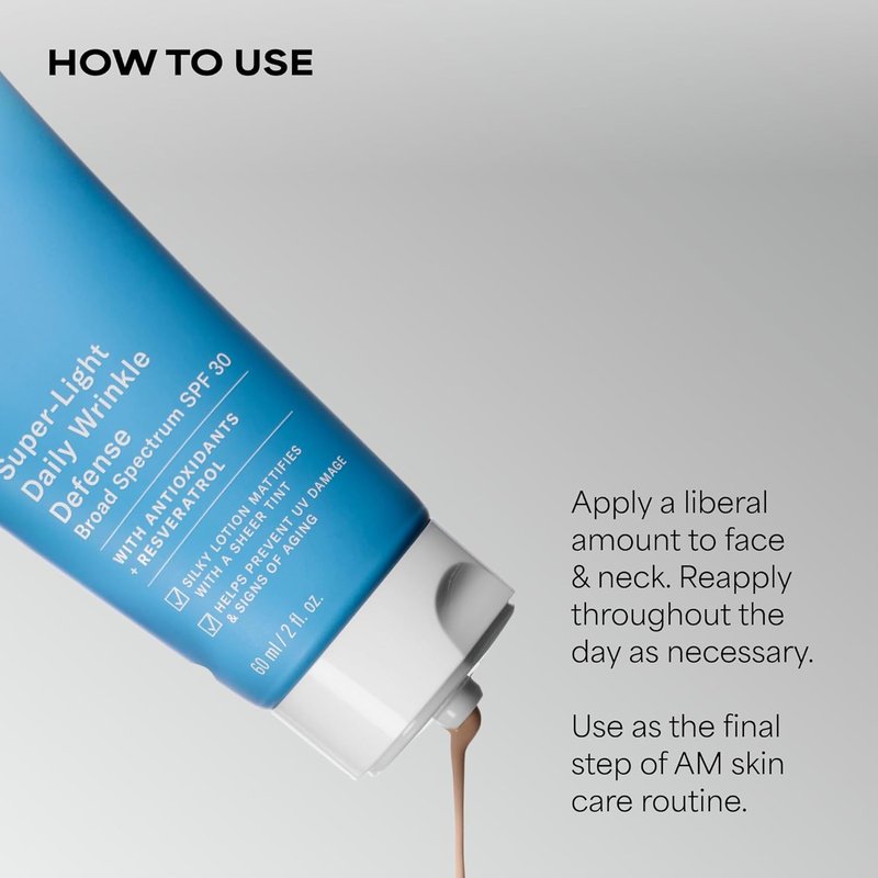 Paula's Choice RESIST SPF 30 Mineral Sunscreen - Super-Light Daily Wrinkle Defense for Oily Skin | Fragrance-Free, Matte Finish