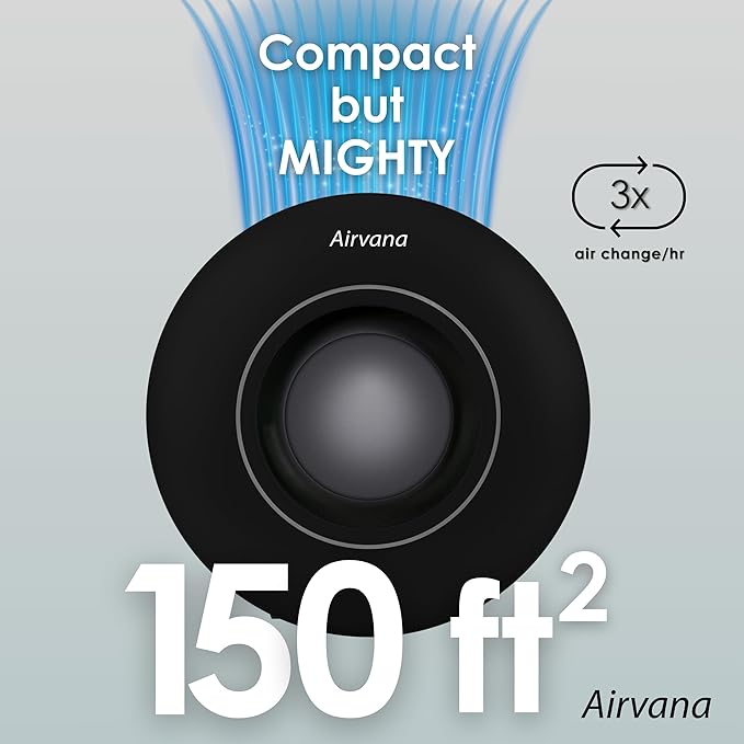 Airvana AV150AP Tabletop Air Purifier, White
