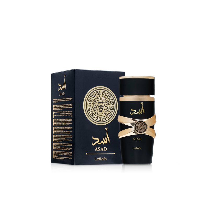 Lattafa Imported Long Lasting Luxury Perfume Spray Asad Premium Refreshing Oud and Musk Fragrances Eau De Parfum 100 ml Perfume for Unisex