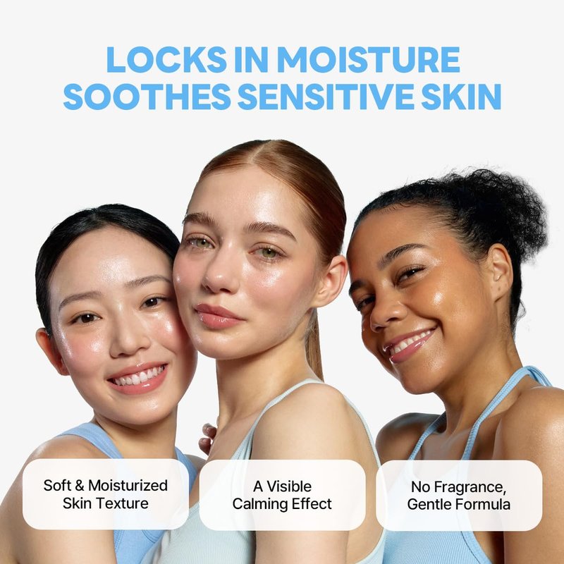 ROUND LAB 1025 Dokdo Cream - Deep Hydrating Face Moisturizer for Acne-Prone Skin | 2.71 Fl Oz, Ceramide Formula