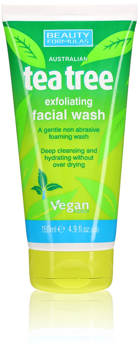Beauty Formulas Exfoliating Facial Wash, 150ml