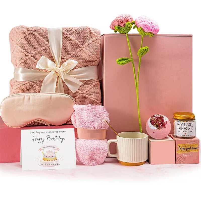 Birthday Gifts for Women, Get Well Soon Gifts Package,Relaxing Care Package, Birthday Gift Basket for Women, Happy Birthday Gifts for Her, Mom, Sister, Best Friend, Wife, Girlfriend, Coworker