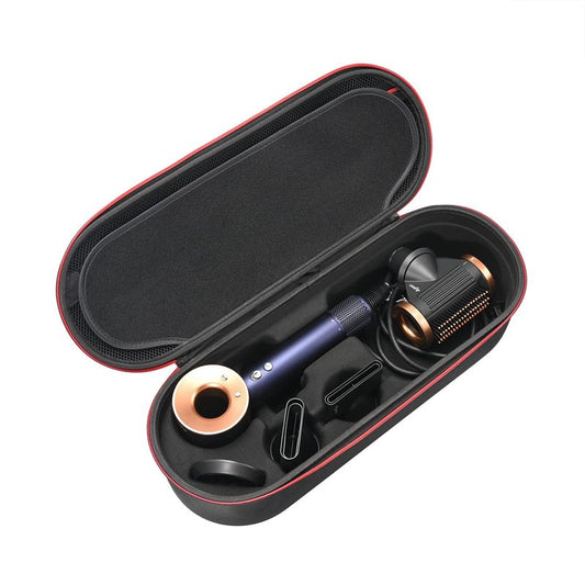 RLSOCO Carrying Case for Dyson Supersonic Nural/Supersonic Hair Dryer HD15 HD08 HD07 HD03 HD01, Portable Travel Storage Bag for Dyson Hair Dryer - Fits Complete Supersonic Accessories (Black)