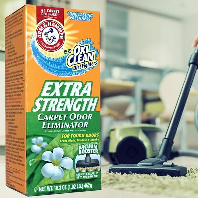 Arm & Hammer 4SGM New 361970Extra Strengh 16.3Z Carpet Odor Eliminator (6-Pack) Laundry Detergent Cheap Wholesale Discount Bulk Cleaning Firesale
