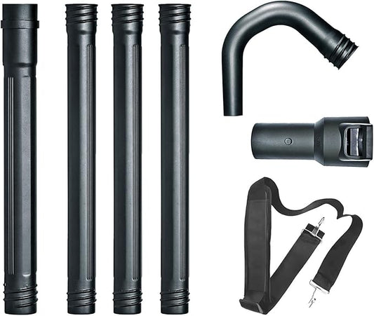 Leaf Blower Extension for Gutters with 1 Free Shoulder Strap fit for Black Decker 3 in 1 Electric Leaf Blower & Vac/Mulcher (BV3600 BV6000 BV6600 BEBL7000 LH4500)