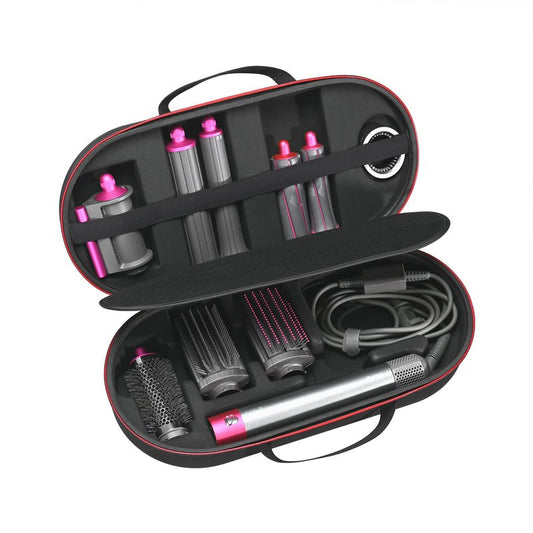 RLSOCO Travel Case for Dyson Airwrap Complete Long/Complete Styler HS08 HS05 HS01,NOT for Dyson Airwrap i.d. - Fits 4pcs Long Barrels or Short Barrels - Black (Case Only,Hair Styler is not Included)