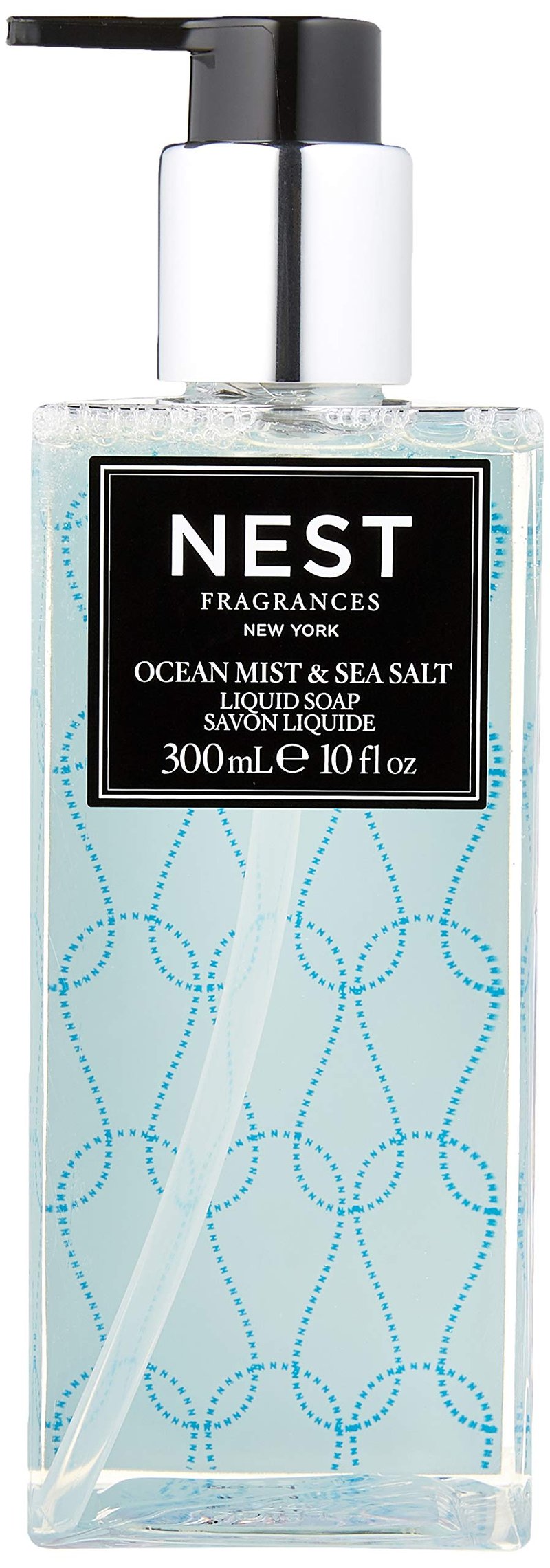 NEST Fragrances Scented Liquid Hand Soap- Ocean Mist & Sea Salt , 10 fl oz