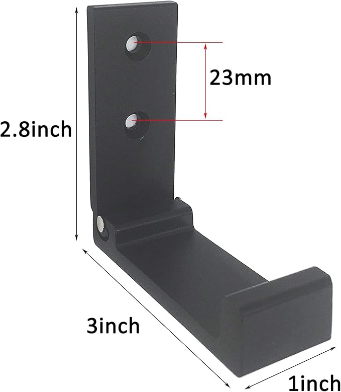 Latomex Folding Coat Hooks, Foldable Wall Hooks for Hanging Aluminum Alloy Cloth Coat Hanger Headphones Holder Headset Wall Hanger Hook- Pack of 12 (Black)