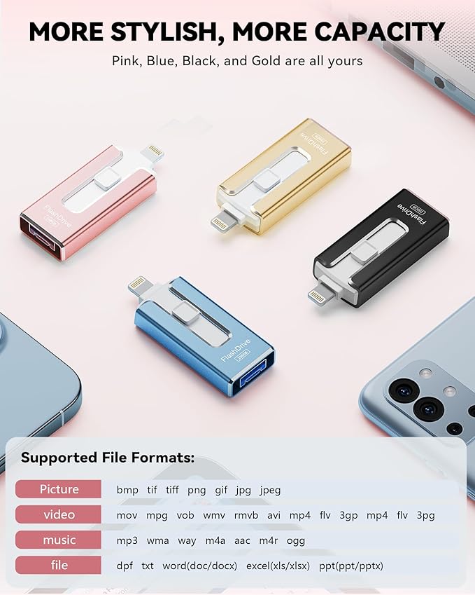 USB Adapter for PC Support Memory Card Reader, EasilyTransfer Photos and Videos, Compact and Portable USB OTG Adapter for Computer