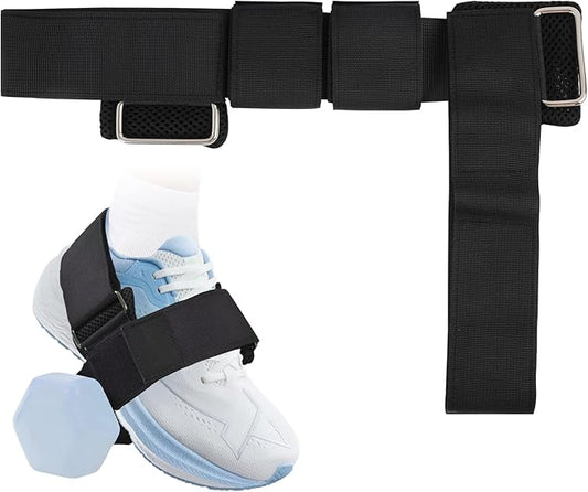 Dumbbell Foot Attachment, Adjustable Leg Weights for Men & Women, Leg Workout Equipment for Home Workouts, Tibialis Trainer for Hip, Shin Splint, Hamstring Curls, Leg Extensions