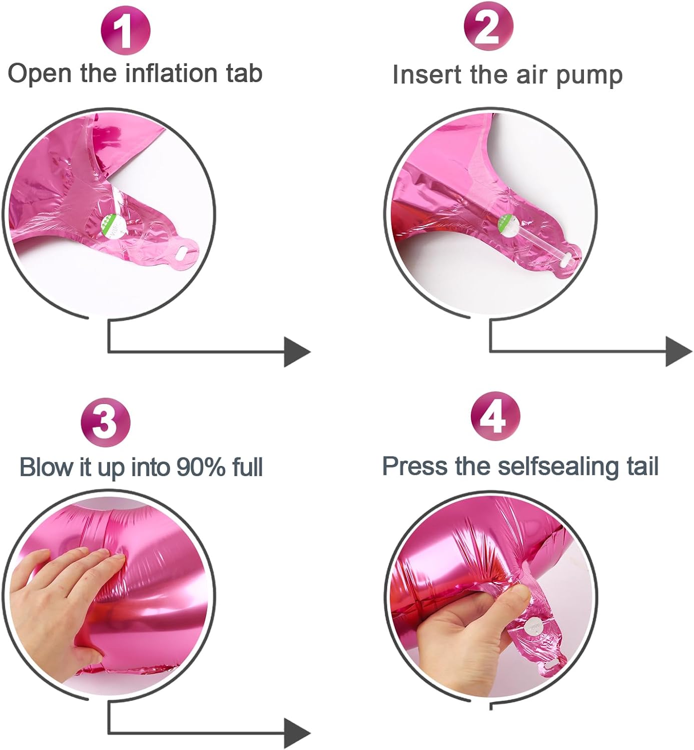 Pink Number Balloon - 40 Inch 0 Balloon for Birthday Decorations | Party Supplies for Women