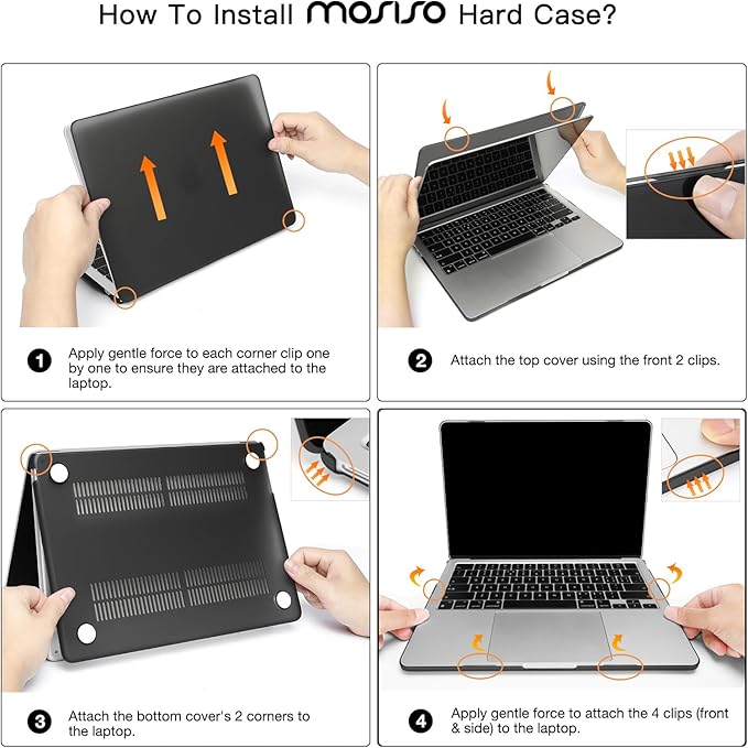 MOSISO Compatible with MacBook Air 13 inch Case M5 2026 M4 2025 M3 M2 2024-2022 A3449 A3240 A3113 A2681, Hard Shell&Keyboard Cover&Screen Film&Type C for MacBook Air 13.6 inch Case, Mint Green