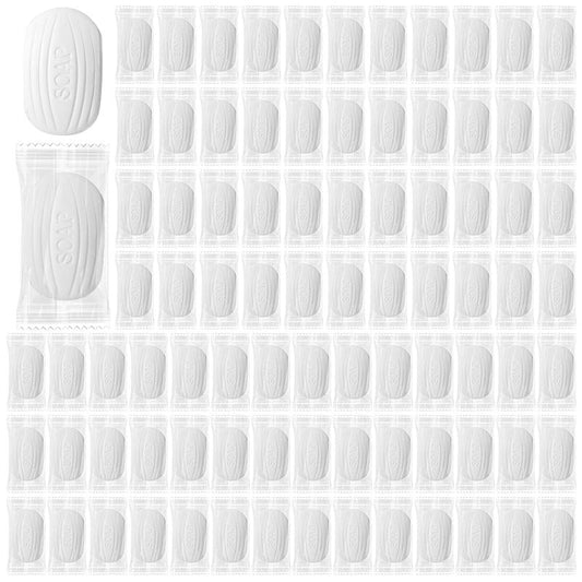 Heigble 200 Pcs 0.35 oz Mini Bar Soap in Bulk Individually Wrapped for Travel Size Hotel Soap Bars Amenities Toiletries for Guest Inns Hotels Bathroom Rentals Vacation
