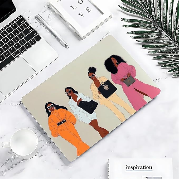 COTAIL Compatible with MacBook Air 13.3 13.6 Inch Case 2022 2021 2020 2019 Plastic Hard Shell Case Cover,13.6 Air (A2681) M2 2022, Beautiful Women