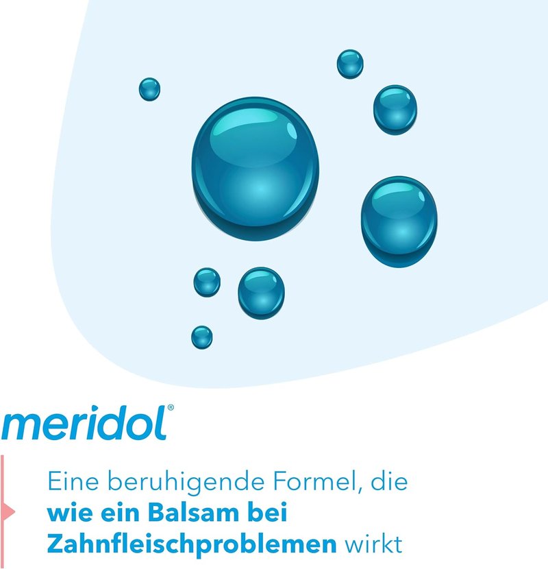 Meridol Mouthwash for Halitosis - Fresh Breath Formula | 400 ml